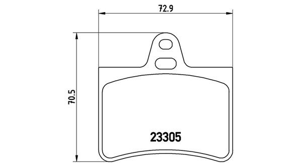 MAGNETI MARELLI Комплект тормозных колодок, дисковый тормоз 363700461073